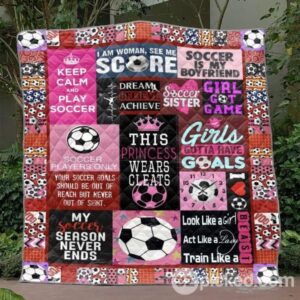 Girl Got Game Quilt Blanket Tm99  Quilt